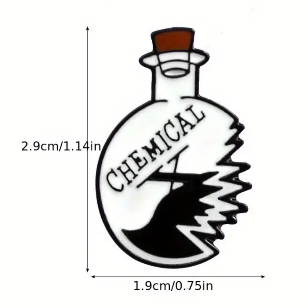 5/$30 The Powerpuff Girls Chemical X Bottle Cartoon Network Pin - Picture 4 of 4